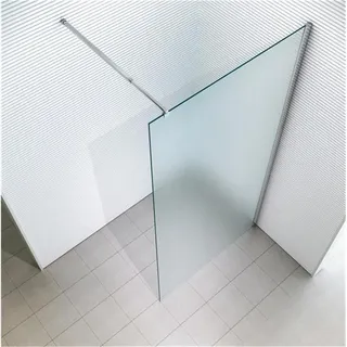 Glaszentrum Hagen LoLa Walk-In-Dusche 140 x 200 cm grau/satiniert