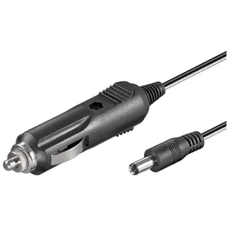 goobay Zigarettenanzünder Kabel auf DC-Hohlstecker 12 V 1,8 m Schwarz