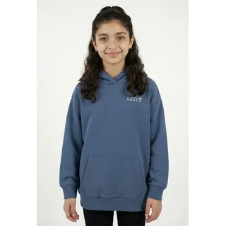 Levis Kids Hoodie "LVG LEVIS COLLEGIATE HOODIE", mit coolem Rückenprint for GIRLS, vintage indigo