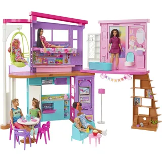 Barbie Puppenhaus Barbie Malibu mehrfarbig HCD50