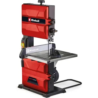 Einhell Bandsäge TC-SB 245 L (400W, max. Sägebandgeschwindigkeit 726m/min, 245 mm Durchlassbreite, max. Schnitthöhe 101 mm, neigbarer Sägetisch, Parallel- und Winkelanschlag, Absauganschluss)