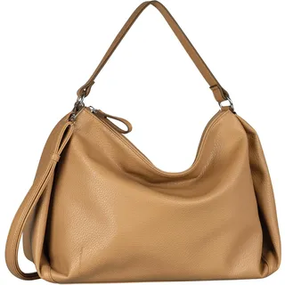 TOM TAILOR Cassia Damen Hobo Bag Schultertasche Groß Braun