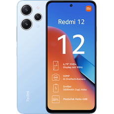 Bild Redmi 12 5G 4 GB RAM 128 GB sky blue