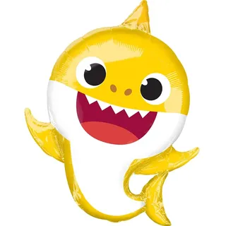 Amscan Baby Shark Supershape Luftballon