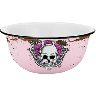 infinite by GEDA LABELS (INFKH) 13649 Keramikschale in Emaille-Optik 600ml, Keramik