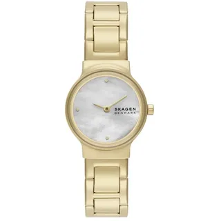 Skagen Freja Lille Damenuhr, Quarz-Zweizeigerwerk mit Edelstahl- oder Lederarmband