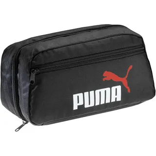 PUMA Kulturbeutel, Kulturtasche zum Aufhängen, Damen & Herren Badetasche, Statement Deluxe Edition, Kosmetiktasche, Schwarz