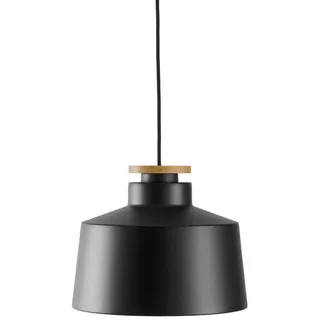 Belid Hängeleuchte , Schwarz , Holz, Metall , Eiche , 26 cm , Ce , Lampen & Leuchten, Leuchtenserien