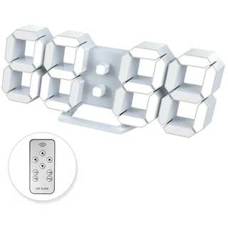 Elektronische Wanduhr mit einem dreidimensionalen, stereoskopischen Display Anzeige LED