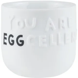 Räder Guten Morgen. Eierbecher You Are eggcellent, Porzellan