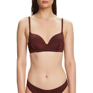 ESPRIT Damen Big Flower Deluster Sexy Pad Gepolsterter BH, Rust Brown, 80 / 80B EU