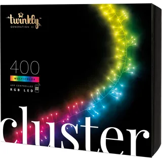 Twinkly Cluster 400 RGB, LEDs 6 m)