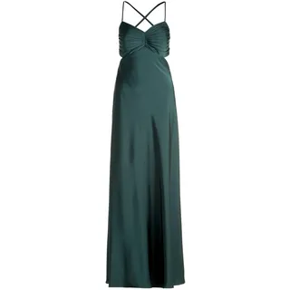 Cocktailkleid VERA MONT "Cocktailkleid mit Cut-Outs", Damen, Gr. 32, EURO, grün (dusty slate), Obermaterial: 100% Polyester PES., Kleider Cocktailkleid