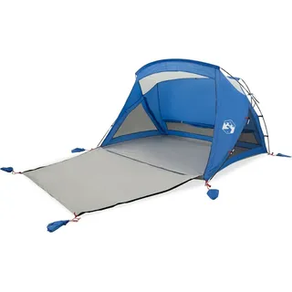 vidaXL Strandzelt 2 Personen Azurblau Wasserdicht - Blau