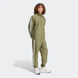 adidas M 3S WV TT TS Herren Trainingsanzug Grün S - Grün