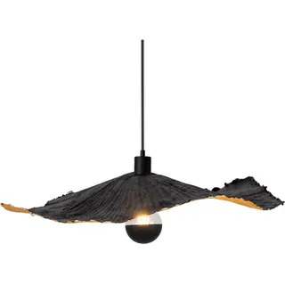 NÄVE Crazy Paper 1-flg. 56 cm schwarz Metall/Papier