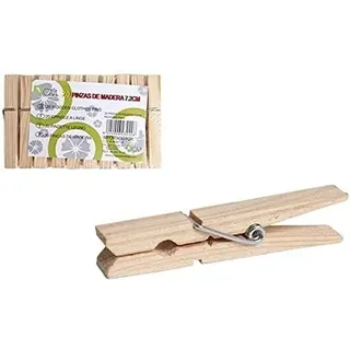 Cm 20 x 7.5cm Wooden Clips 202730