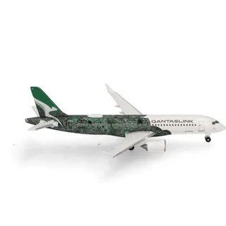 HERPA 538114 - Airbus A220-300 - Flying Art Series/Minyma Kutjara Tjukurpa grün 1:500