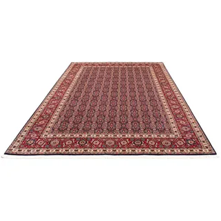 morgenland Orientteppich »Perser - Täbriz - 304 x 202 cm - hellrot«, rechteckig, 10 mm Höhe, Wohnzimmer, Handgeknüpft, Einzelstück mit Zertifikat, rot