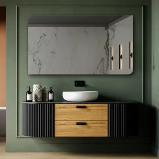 Spiegel 80x80 cm - Individuell Nach Maß - Wandspiegel - LUS201 - Transparent