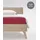 Spannbettlaken Jersey 90 x 220 - 100 x 220 cm kirsch