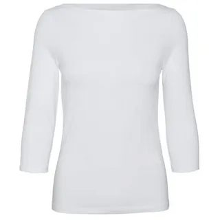 Vero Moda VMPANDA MODAL 3/4 TOP JRS NOOS Weiß XS