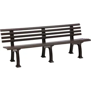 Blome Gartenbank JUIST 4-Sitzer Länge 2000 mm - Braun