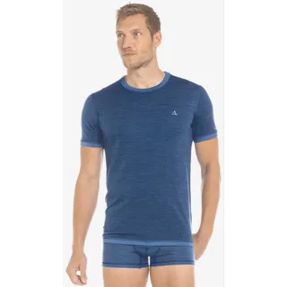 Schöffel Merino Sport Shirt 1/2 Arm M, temperaturregulierendes Unterhemd, atmungsaktives Funktionsunterwäsche-Shirt in Wollqualität