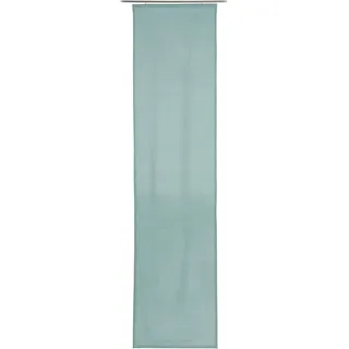 Gözze Schiebegardine »Linus Schiebevorhang« Paneelwagen 1 Stk. tlg. HxB: 245x60, Uni Panamagewebe, inkl. Zubehör, blau