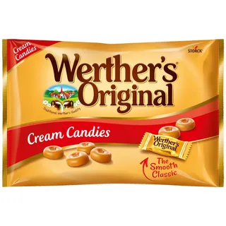 AUGUST STORCK KG Werthers Original Sahnebonbons mit feinem Karamellgeschmack 1000g