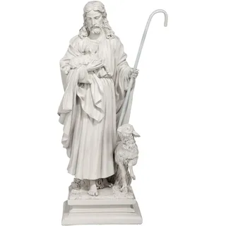 Design Toscano Jesus, der gute Hirte, Gartenstatue