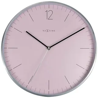Nextime 3254rz Wanduhr - Grey / Pink - One Size