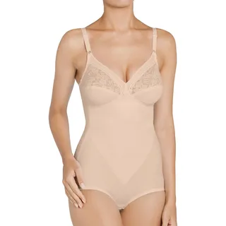 Triumph Damen, Spitzen-Body Formfit BS X, ohne Bügel, ohne Polsterung, 80B, Skin