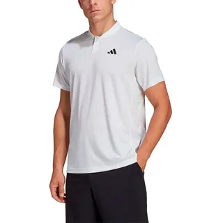 adidas Herren Club Tennis Henley Polo, White, L