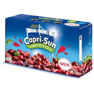 Capri Sun Kirsche Erfrischungsgetränk mit Kirschsaft 10x200ml