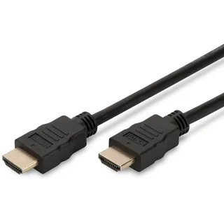 Ewent HDMI-Kabel mit Ethernet, unterstützt 4K 30Hz, UHD 2160p, Ultra HD 1080p, 3D-Video für XboxOne, PS4, TV, Computer und Monitor, 5 Meter