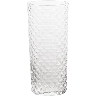 Zafferano Veneziano Mixology Glas für Cocktails Longdrinks Spirituosen | 4 Stück | Facetten Muster | mundgeblasen | Handarbeit (Highball (VN01200))