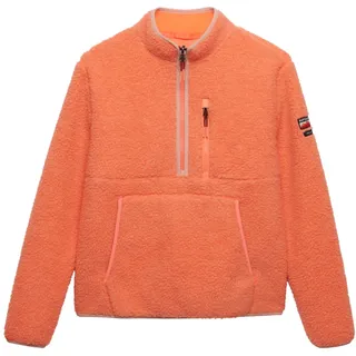 Superdry Outdoor Fleece Jacke - Pastelline Coral - XS