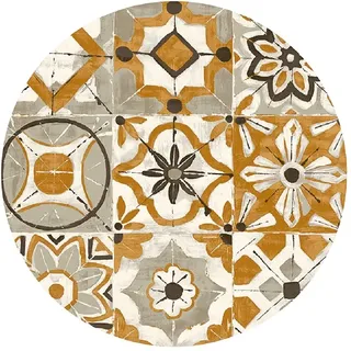 Vilber, Kollar Vinylteppich, rund, Farbe 04, Durchmesser 65 cm