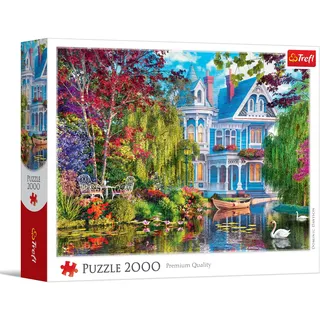 Trefl Trefl, Haus am See, 2000 Teile Puzzle