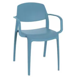 Resol Smart Stuhl Mit Armlehnen - Retro Blue - One Size