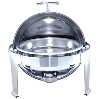 García de Pou 157.92 - Chafing Dish Rund 6 L Ø 48X47 Cm Silberfarben Rostfrei - 1 stücke