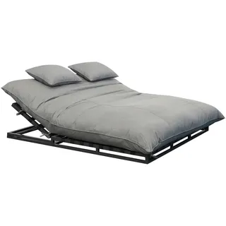 CLEMENTO Bona Doppel Loungeliege Aluminium Createxx