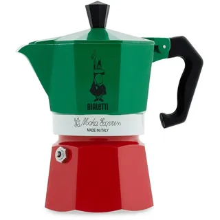 Bialetti Moka Express Tricolore 3 Tassen