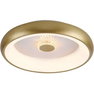 just light. Vertigo 1 rund Messing Matt Ø 46,5 cm