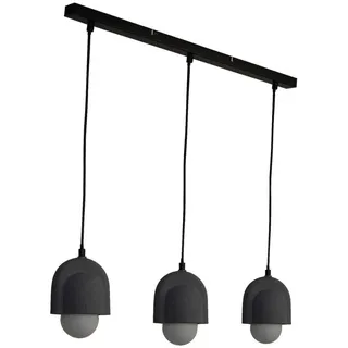 Xxxl Hängeleuchte , Grau, Schwarz, Weiß , Metall, Glas, Keramik , Vintage , 13x114x80 cm , RoHS, Ce , Lampen & Leuchten, Innenbeleuchtung, Hängeleuchten, Pendelleuchten