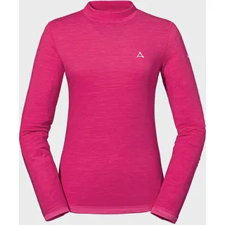 Schöffel Damen Merino Turtle Neck L, pink)