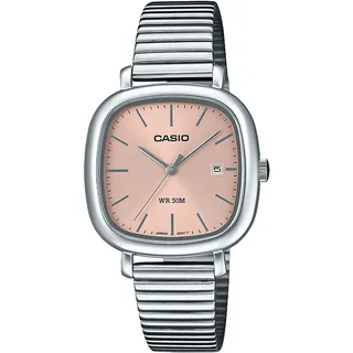 Casio Collection LTP-B166D-4AVEF Edelstahl 28 mm
