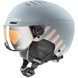 Rocket jr Visor 54-58 cm rhino-blush matt