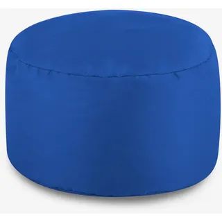 Veeva Sitzpouf Klassisch Rund , Blau , Kunststoff , 38x20x38 cm , Hergestellt in Deutschland , Wohnzimmer, Sessel, Hocker & Hockerbänke, Poufs